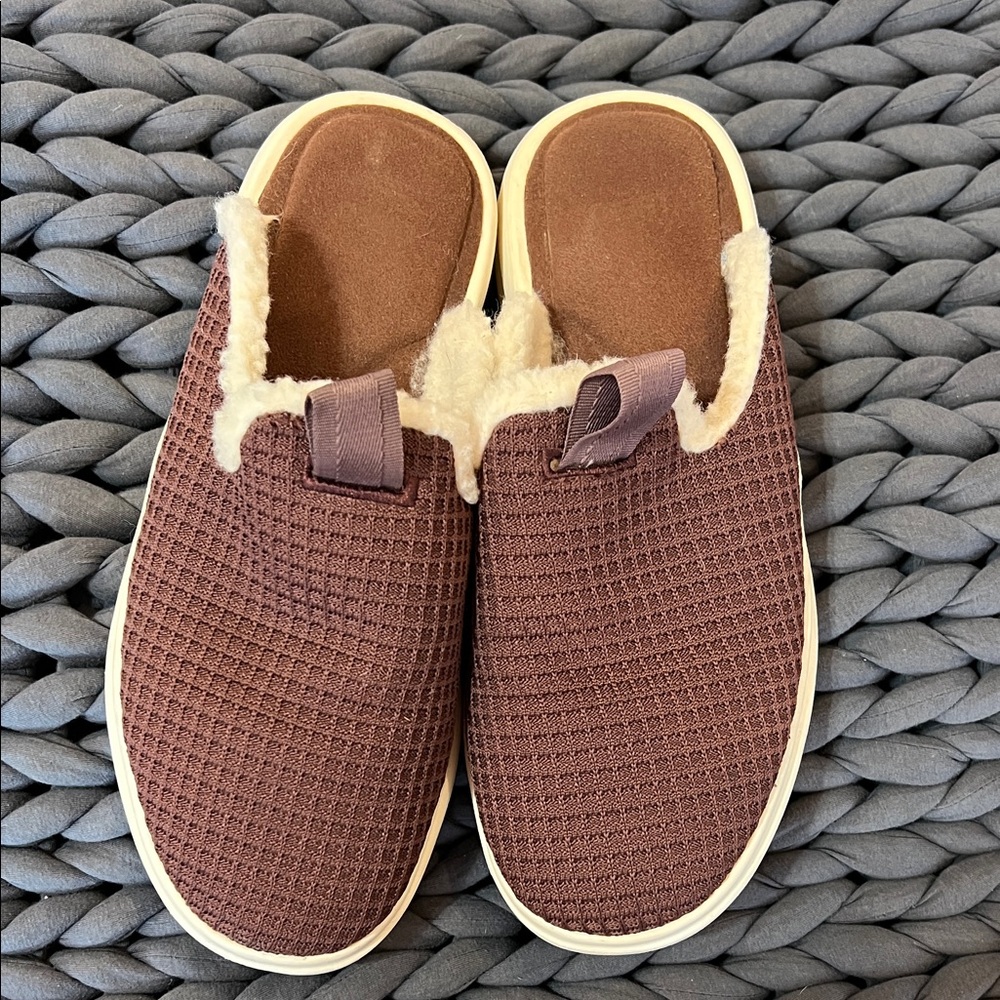 Lusso Cloud Brown Slip-On Men's Slippers